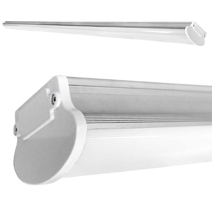 LED 40W Γραμμικό Κρεμαστό Φωτιστικό Οροφής 120cm 4400Lm Ενδιάμεσο Λευκό 4000K Αδιάβροχο IP54