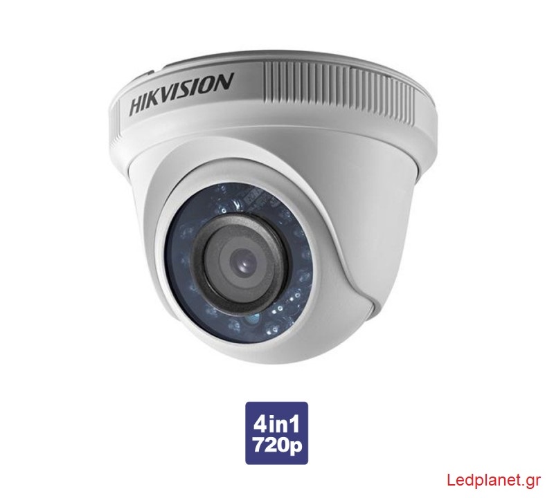 Κάμερα Παρακολούθησης Dome 720p 4in1 Σταθερός Φακός 2.8mm Εξωτερικού Χώρου IP66