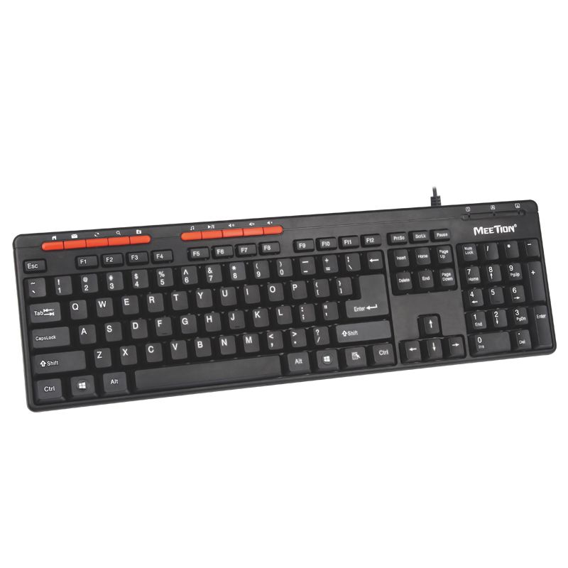 Wired Mutilmedia Keyboard USB Meetion MT-K600M - Image 2