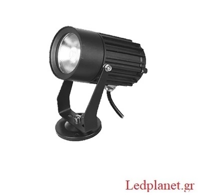 Φωτιστικό Κήπου LED 12W Ψυχρό Λευκό 6000K Αδιάβροχο IP66 220V