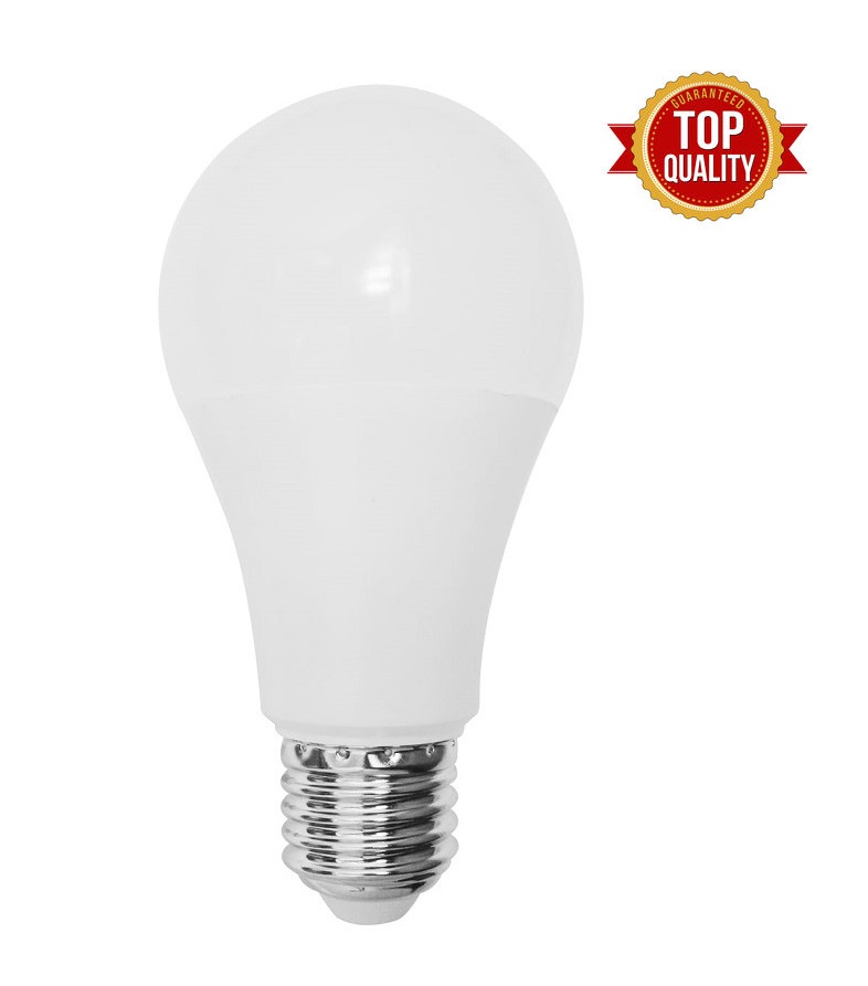 Epistar LED Λάμπα 9W E27 A60 Θερμό Λευκό 2700Κ Κορυφαίας Ποιότητας