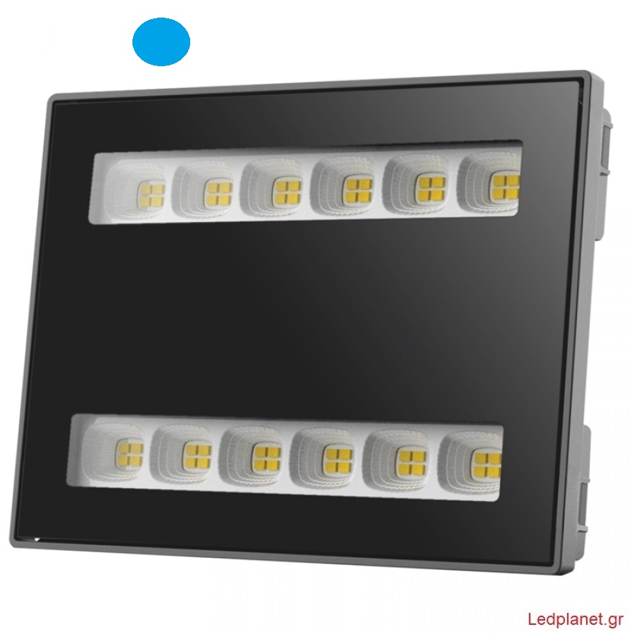 Προβολέας LED 50W ΜΠΛΕ Χρώμα Φωτός Στεγανός IP65