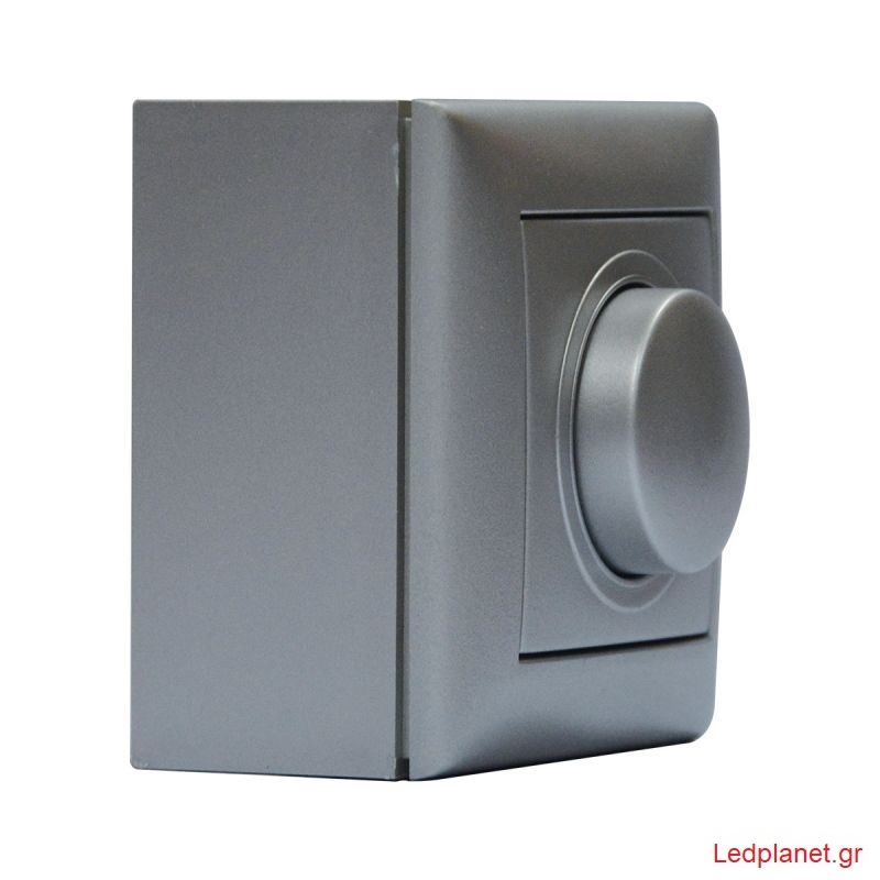 Γκρι & Ασημί Εξωτερικό LED Dimmer 200W για Λαμπτήρες LED Magic