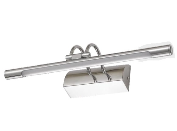 LED Φωτιστικό 12W Ρυθμιζόμενο IP20 Nickel Mat