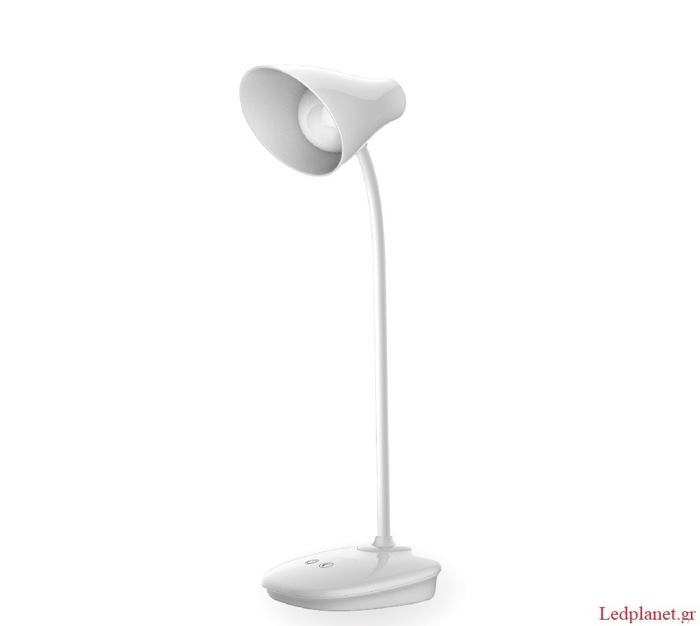Φωτιστικό Γραφείου Αφής LED 4W με Μπαταρία - 3 Σκαλες Ντιμαρίσματος