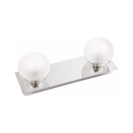 LED Φωτιστικό Λουτρού 2x7W Μέταλλο & Γυαλί G9 IP44 Chrome
