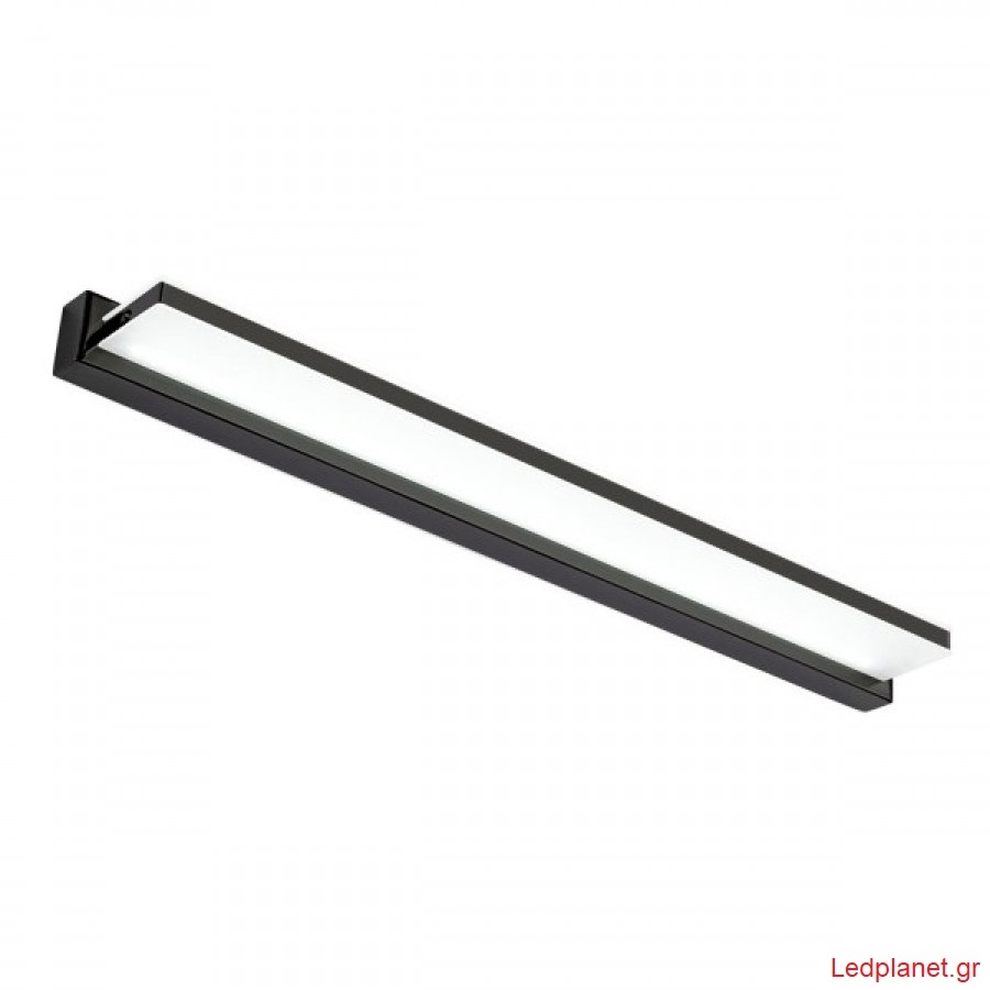 LED Φωτιστικό Λουτρού Μαύρο 14W Μεταλλικό IP20 Ουδέτερο Φως 4000K