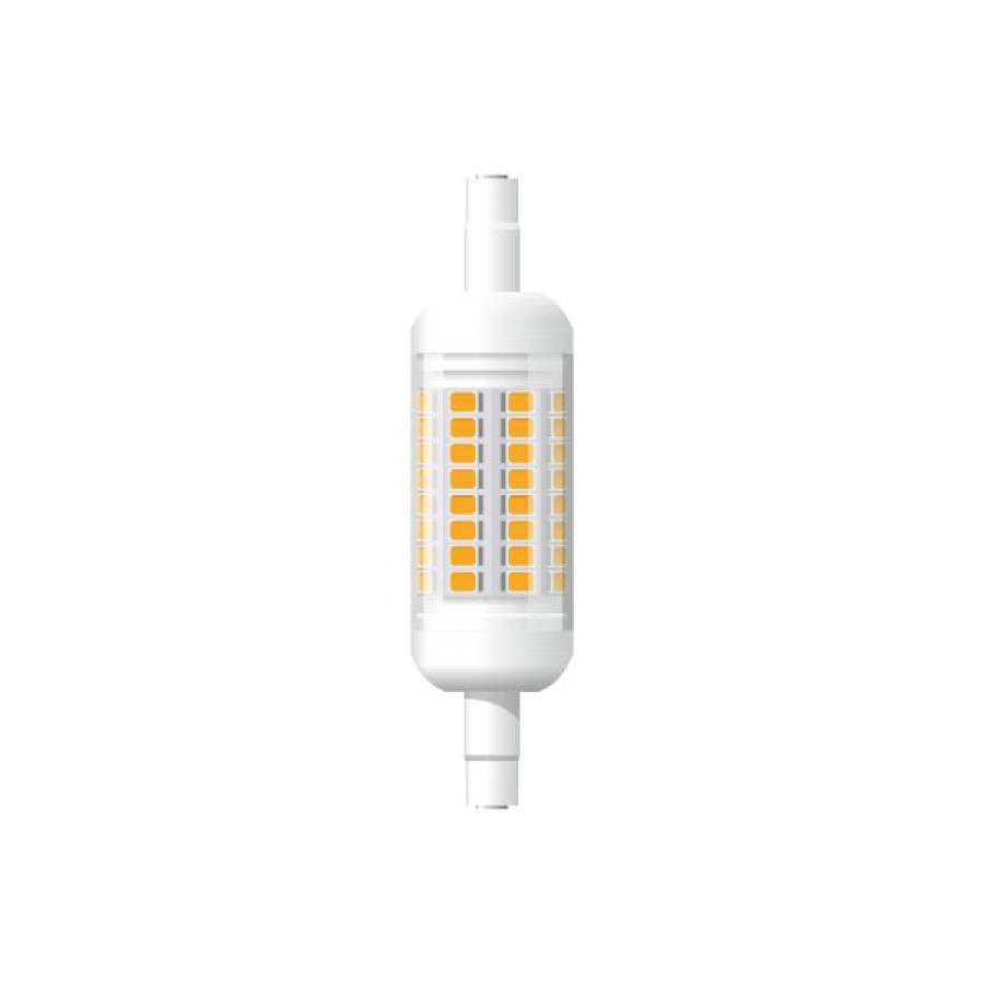 Λάμπα LED SMD για Προβολείς Ιωδίνης R7S 78mm 5W 230V 3000K