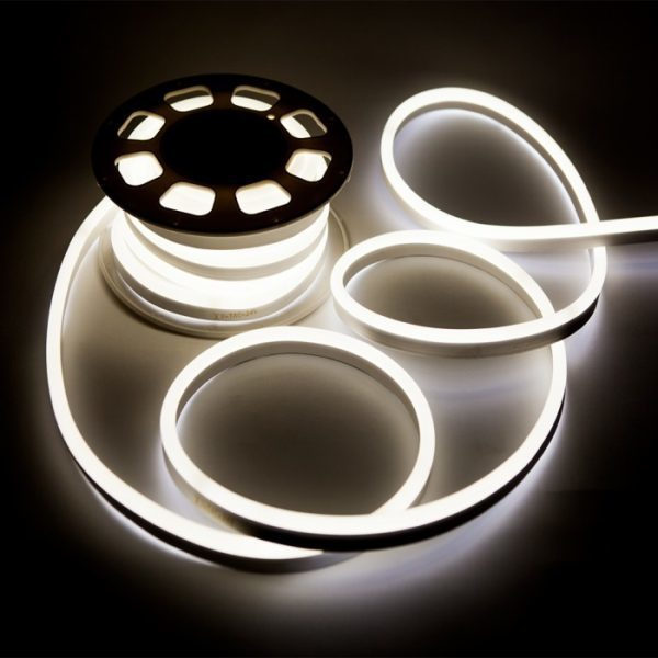 Neon Flex Ταινία LED 220V 9,6W Αδιάβροχη IP65 Ενδιάμεσο Λευκό 4000Κ