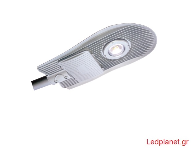 LED 40W Φωτιστικό Δρόμου 5600lm IP66 Ψυχρό Λευκό 5000K (5 Χρόνια Εγγύηση)