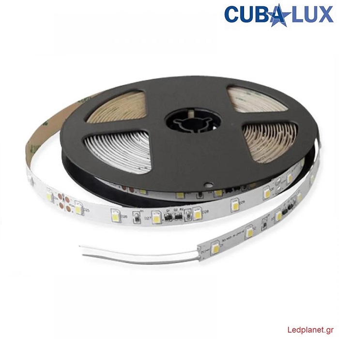 Led Ταινία 12W 24V IP20 Θερμό Λευκό 3000K Cubalux (5 μέτρα)