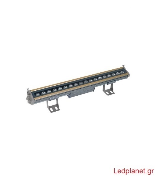LED Wall Washer Αρχιτεκτονικού Φωτισμού 50cm 18W 1800lm Λευκό 5000Κ Αδιάβροχο IP66 (3 Χρόνια Εγγύηση)