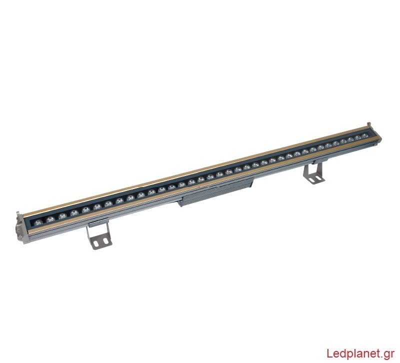 LED Wall Washer Αρχιτεκτονικού Φωτισμού 100cm 36W 3600lm Λευκό 5000Κ Αδιάβροχο IP66 (3 Χρόνια Εγγύηση)