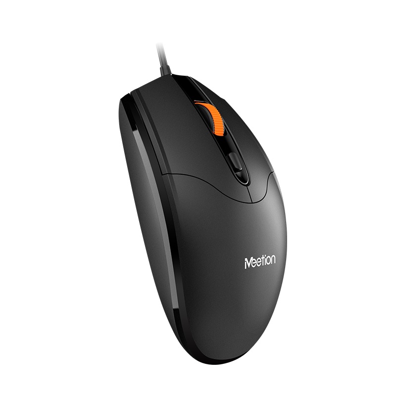 Meetion MT-M362 Optical Wired Mouse / Black - Image 2