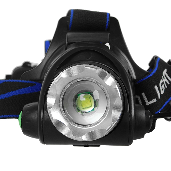 Φακός Κεφαλής με Zoom LED 15 Watt 1800 Lumen Επαναφορτιζόμενος IP44 - Image 3