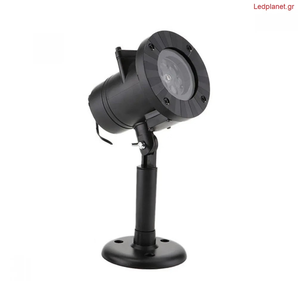 Προβολέας LED RGB Εξωτερικού Χώρου με 12 Διαφορετικά Σχέδια IP67