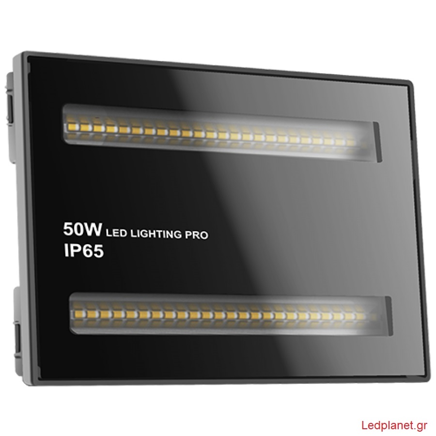 Προβολέας LED 50W 4750lm 120° (Reflector) Ψυχρό Λευκό 6500Κ Στεγανός IP65