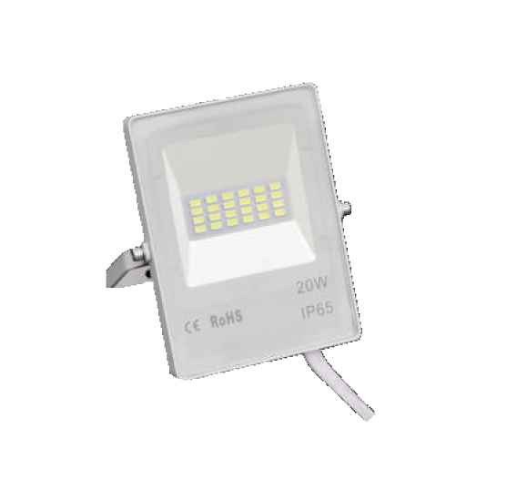 Προβολέας Led ipad 20W Electrom - Ενδιάμεσο φως 4000K στεγανός IP65