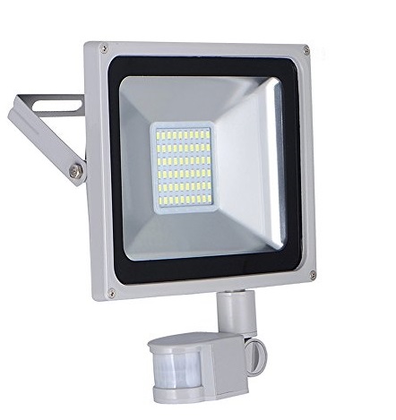 Προβολέας Led 30W με Ανιχνευτή Κίνησης EPISTAR - Ψυχρό φως 6400K στεγανός IP65 (Επισκευάσιμος)