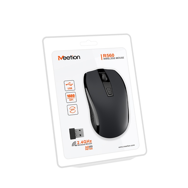 Meetion MT-R560 2.4G Wireless Mouse / Black - Image 4