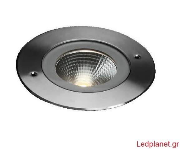 Χωνευτό Spot Δαπέδου LED 6W 24° Αλουμίνιο Αδιάβροχο IP67 Ψυχρό 6000K (Εγγύηση 5 χρόνια) - Image 2