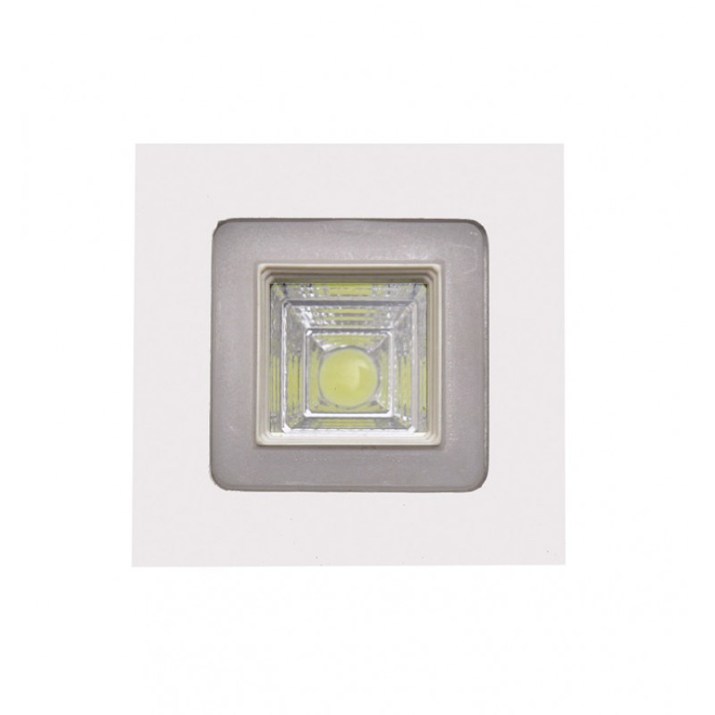 Τετράγωνο LED Downlight 12W Με Διπλή Λειτουργία SMD & COB
