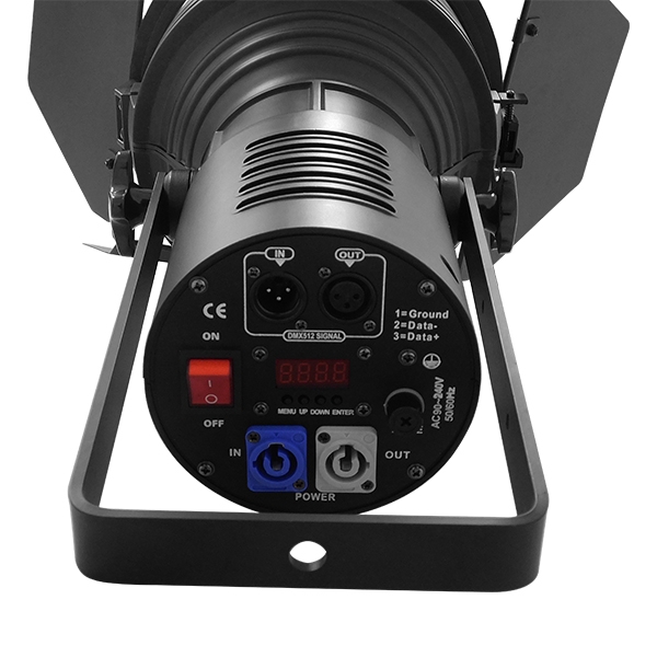 Θεατρικός Προβολέας Εκθέσεων DMX512 310 Watt 230V Αδιάβροχος IP44 Ψυχρό Λευκό 6000K - Image 4
