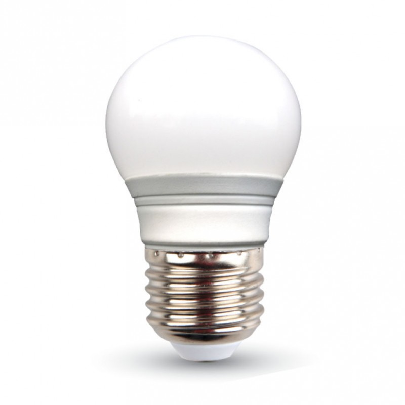 LED ΛΑΜΠΑ E27 3W G45 180° 2700 Θερμό Λευκό V-TAC