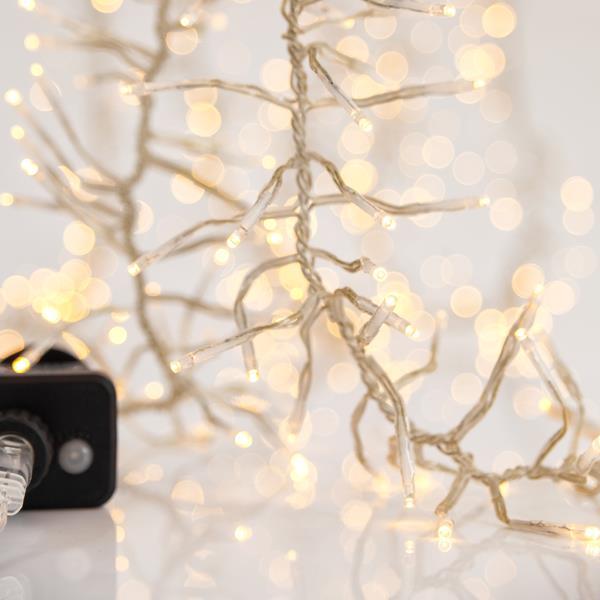 770 LED CLUSTER ΧΡΙΣΤΟΥΓΕΝΝΙΑΤΙΚΑ ΛΑΜΠΑΚΙΑ ΘΕΡΜΟ ΛΕΥΚΟ ΜΕ ΔΙΑΦΑΝΕΣ ΚΑΛ. ΚΑΙ ΠΡΟΓΡΑΜΜΑ ΑΔΙΑΒΡΟΧΑ IP44