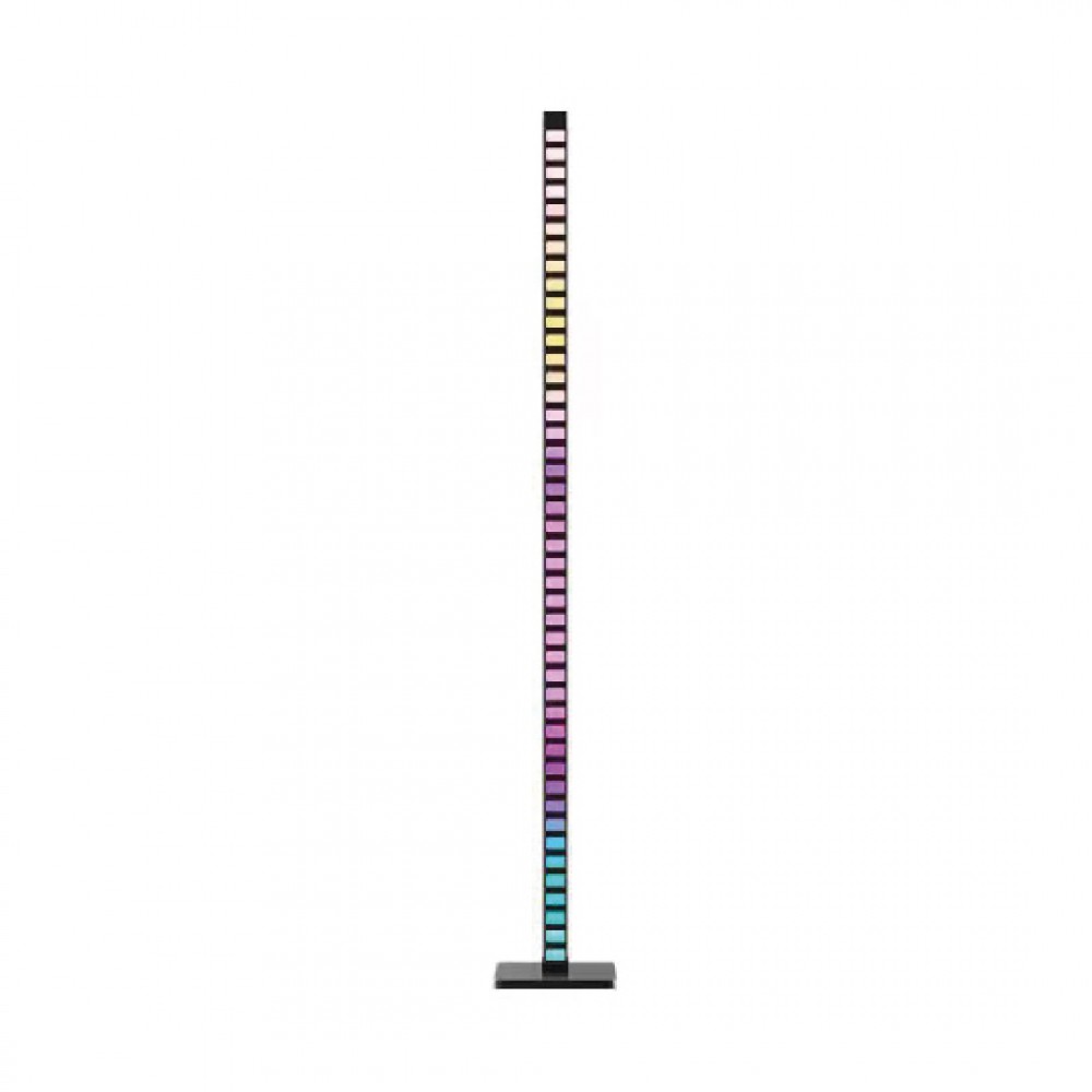 LED 10W RGB Φωτιστικό Δαπέδου με Controller Μεταλλικό 120cm