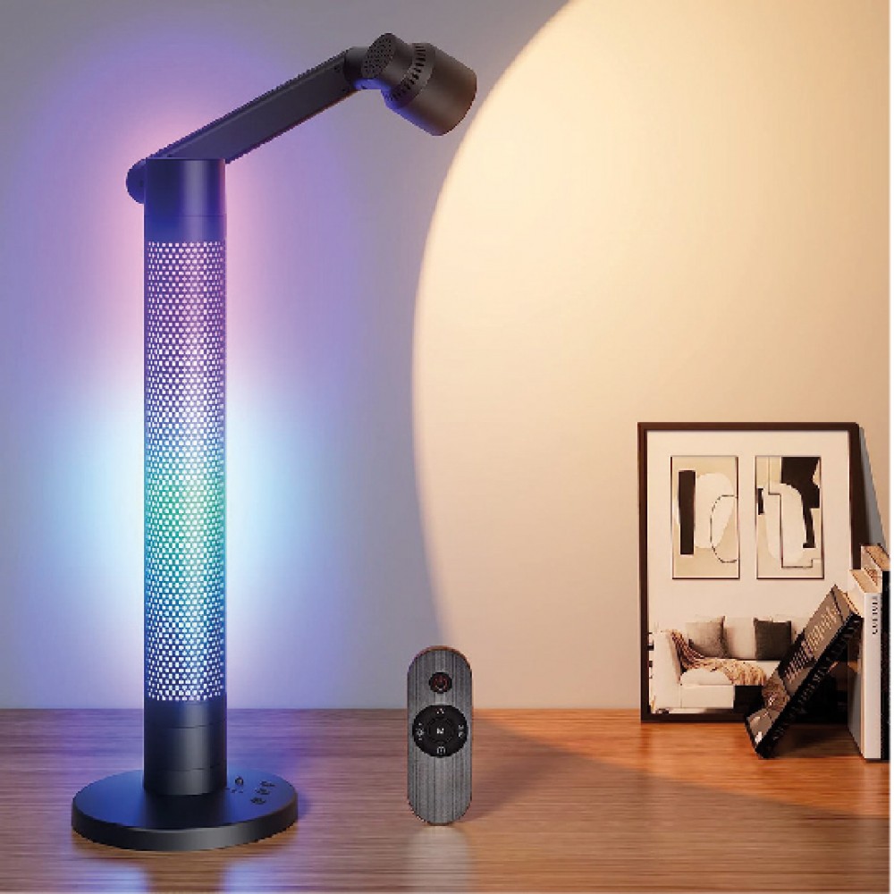 LED 10W Επιτραπέζιο Φωτιστικό RGB Sound Sennitive - Image 3